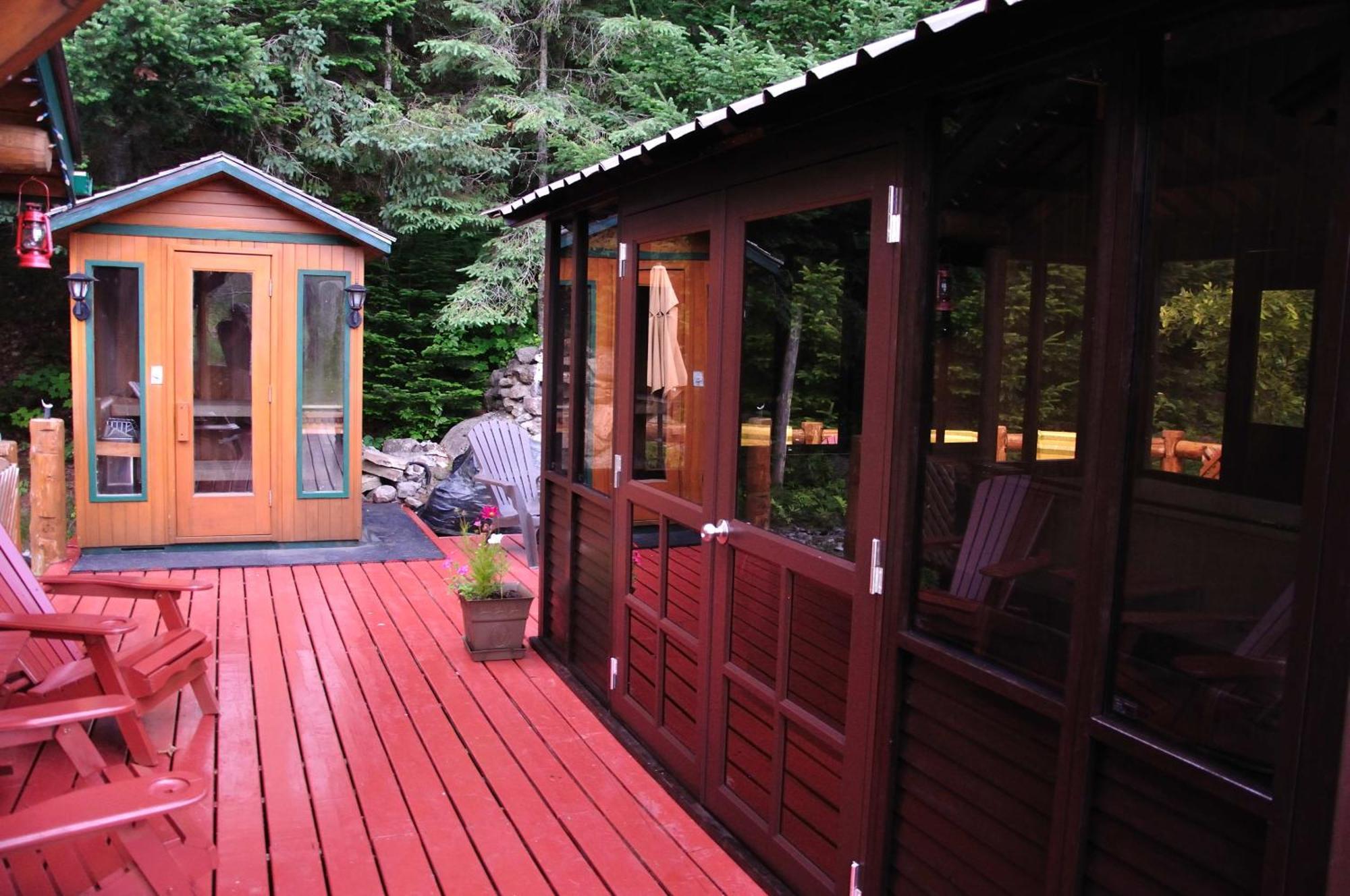 Les Cabanes Du Trappeur Wentworth-Nord Exterior photo