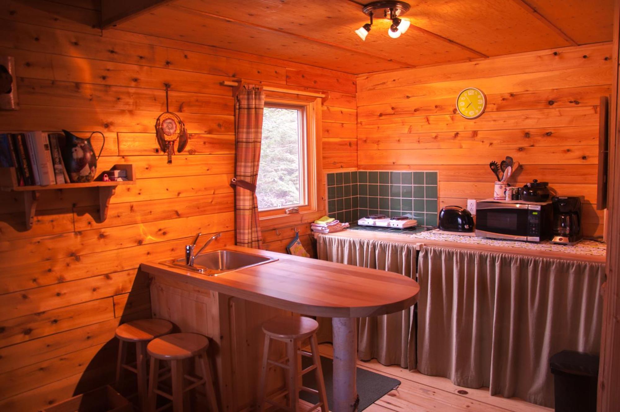 Les Cabanes Du Trappeur Wentworth-Nord Exterior photo