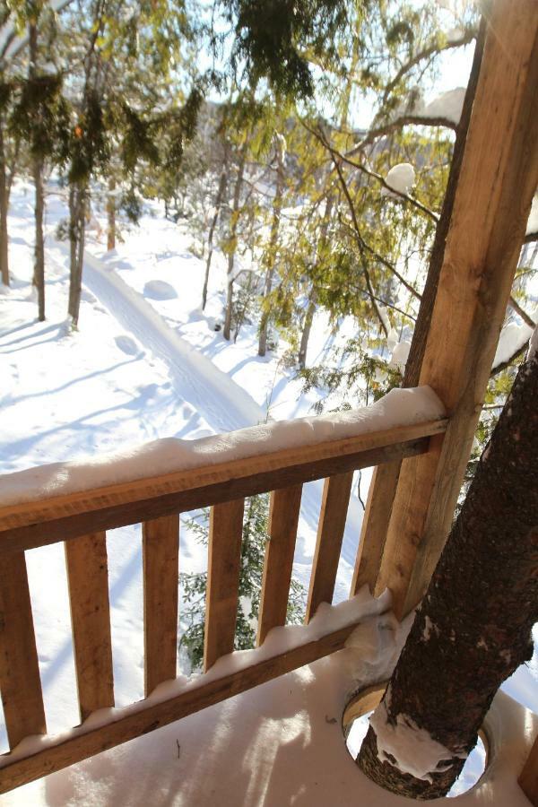 Les Cabanes Du Trappeur Wentworth-Nord Exterior photo